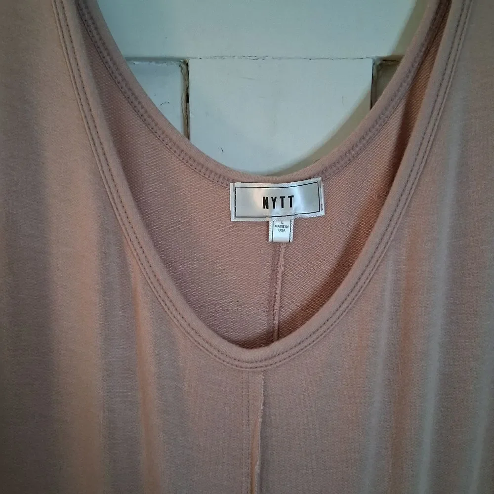NYTT Winslet Pink Sleeveless Scoop Neck Jumpsuit - Picture 5 of 15